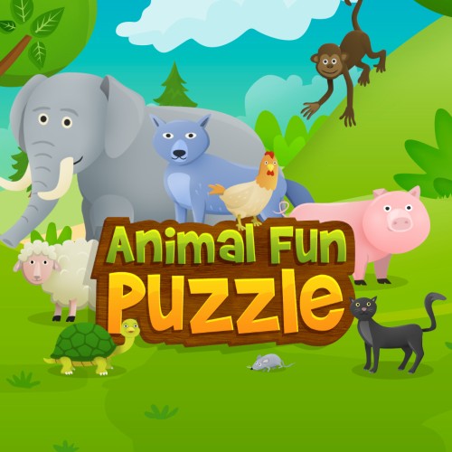 Animal Fun Puzzle - Preschool and kindergarten learning and fun game for toddlers and kids switch box art