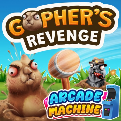 Arcade Machine: Gopher's Revenge switch box art