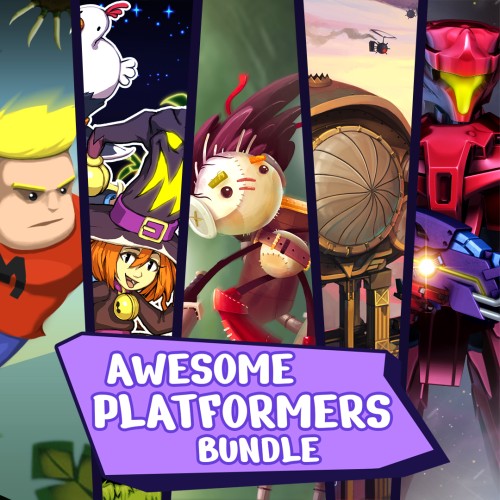 Awesome Platformers Bundle (5 in 1) switch box art