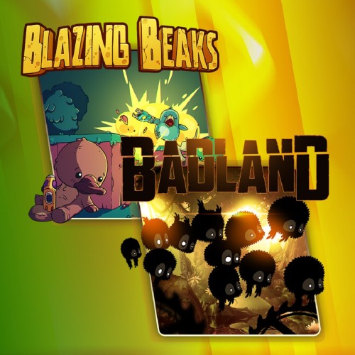 Blazing Beaks + Badland Game of the Year Edition switch box art