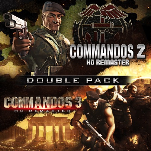 Commandos 2 & 3 - HD Remaster Double Pack switch box art