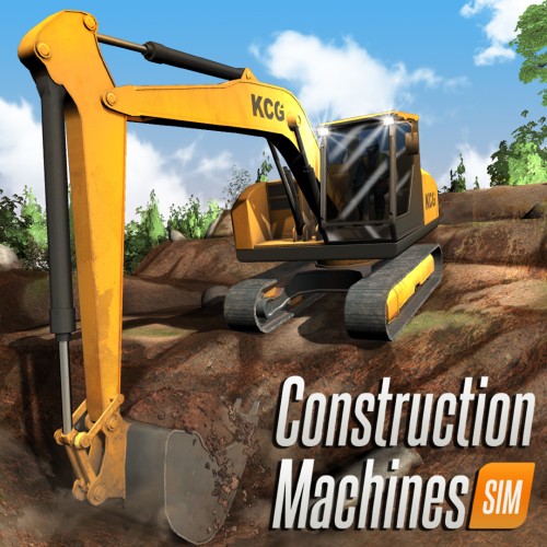 Construction Machines SIM: Bridges, buildings and constructor trucks simulator switch box art