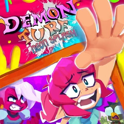 Demon Turf: Neon Splash switch box art