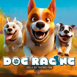 DOG RACING - LOVELY PET FRIENDS PAW