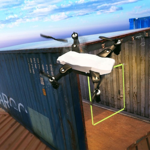 Drone Race Simulator Pilot Flight School Ariplane Games Jet 2023 switch box art