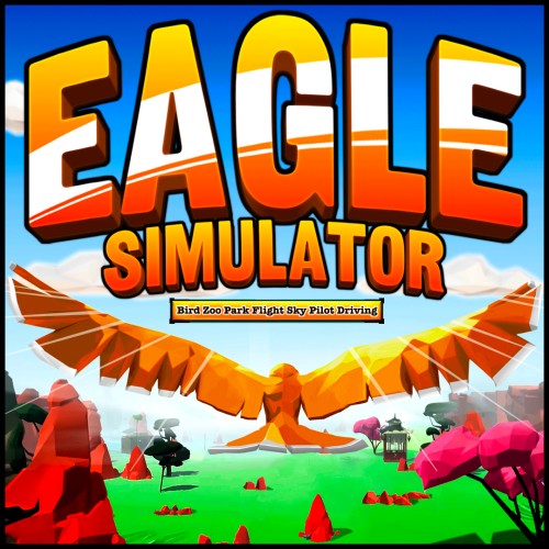 Eagle Simulator - Bird Zoo Park Flight Sky Pilot Driving switch box art