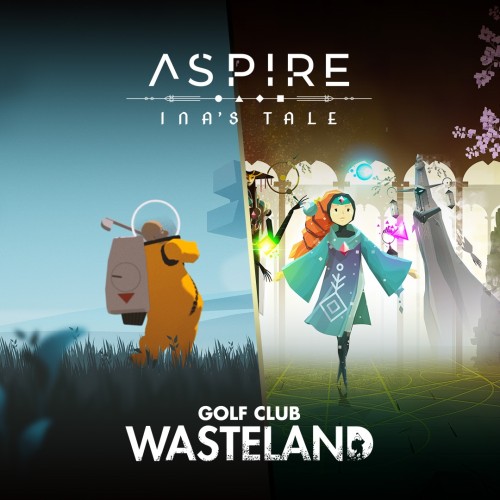 Golf Club Wasteland / Aspire Ina’s Tale Bundle switch box art