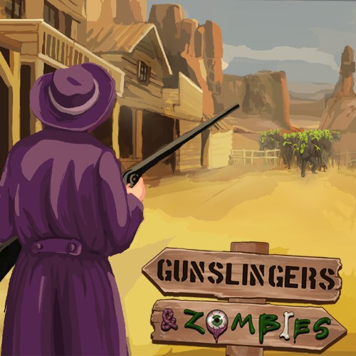 Gunslingers & Zombies switch box art