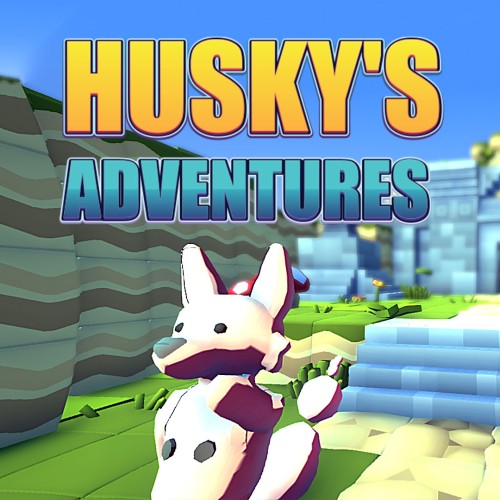 Husky's Adventures switch box art