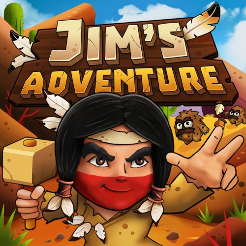 Jim's Adventure switch box art