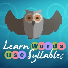 Learn Words - Use Syllables