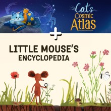 Little Mouse's Encyclopedia + Cat's Cosmic Atlas