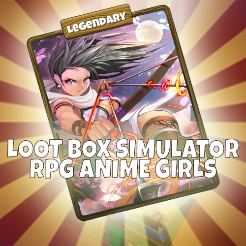 Loot Box Simulator - RPG Anime Girls switch box art
