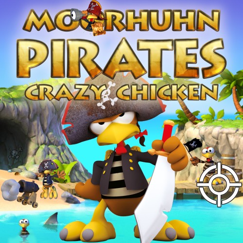 Moorhuhn Pirates - Crazy Chicken Pirates switch box art