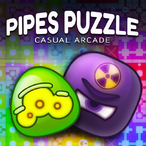 Pipes Puzzle Casual Arcade switch box art