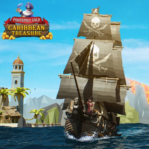 Piratespoly Gold: Caribbean Treasure switch box art