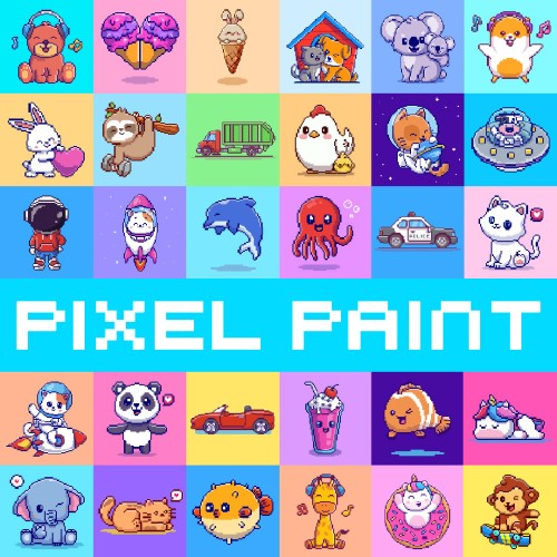 Game cover image of Pixel Paint