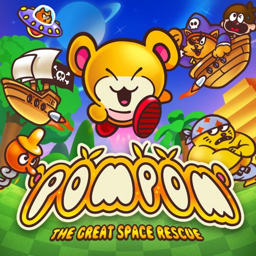 Pompom: The Great Space Rescue switch box art