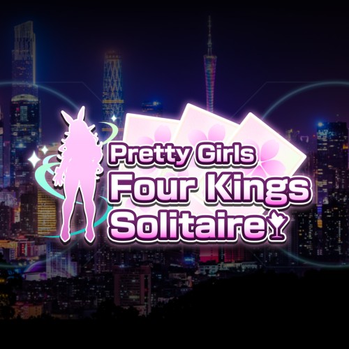Pretty Girls Four Kings Solitaire switch box art