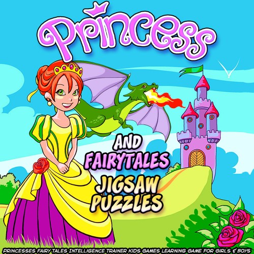 Princess and Fairytales Jigsaw Puzzles - Princesses Fairy Tales Intelligence Trainer Kids Games Learning Game for Girls & Boys switch box art