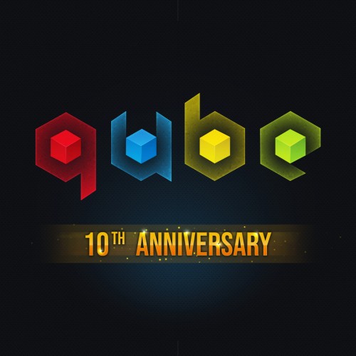 Q.U.B.E. 10th Anniversary switch box art