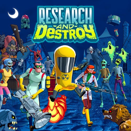 RESEARCH and DESTROY switch box art