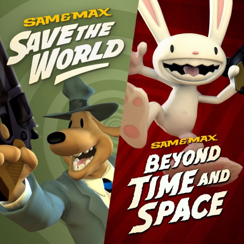 Sam & Max Save the World + Beyond Time and Space Bundle switch box art