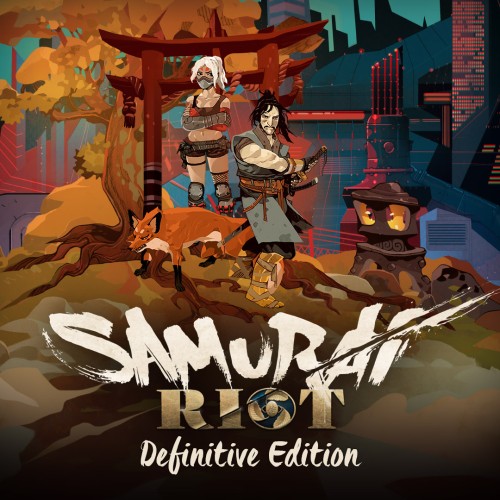 Samurai Riot Definitive Edition switch box art