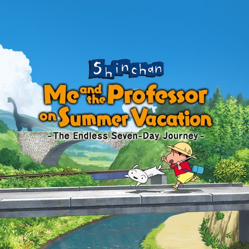 Shin chan: Me and the Professor on Summer Vacation -The Endless Seven-Day Journey- switch box art