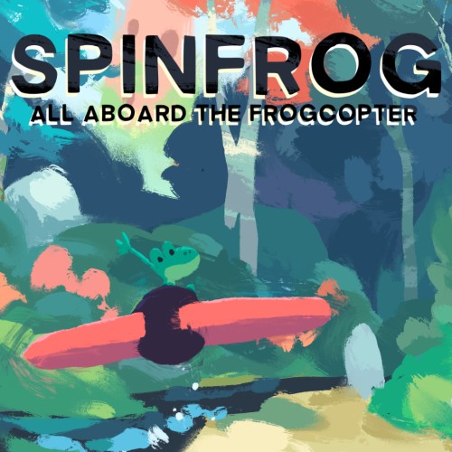 Spinfrog: All aboard the Frogcopter switch box art