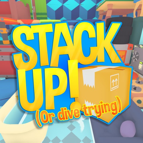 Stack Up! (or dive trying) switch box art