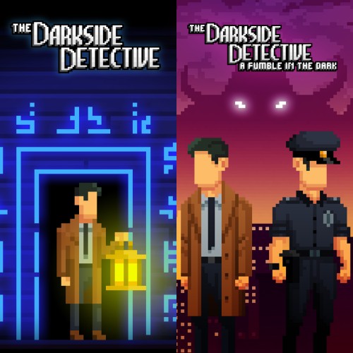 The Darkside Detective - The Series Edition switch box art