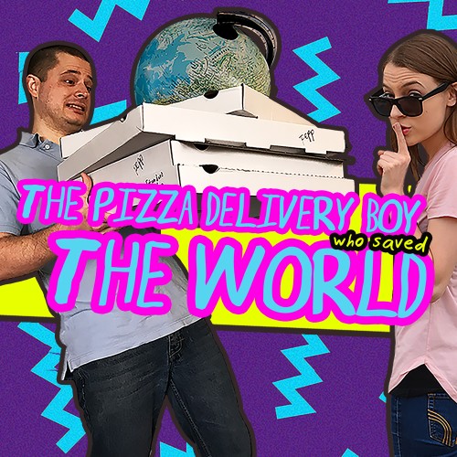 The Pizza Delivery Boy Who Saved the World switch box art