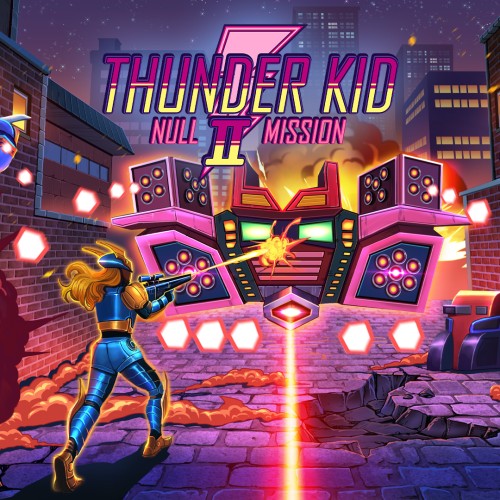 Thunder Kid II: Null Mission switch box art