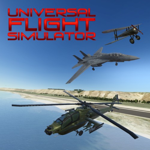 Universal Flight Simulator switch box art