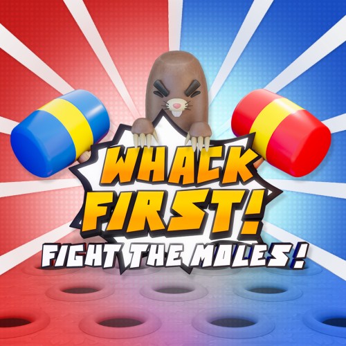 Whack first! - Fight the moles switch box art