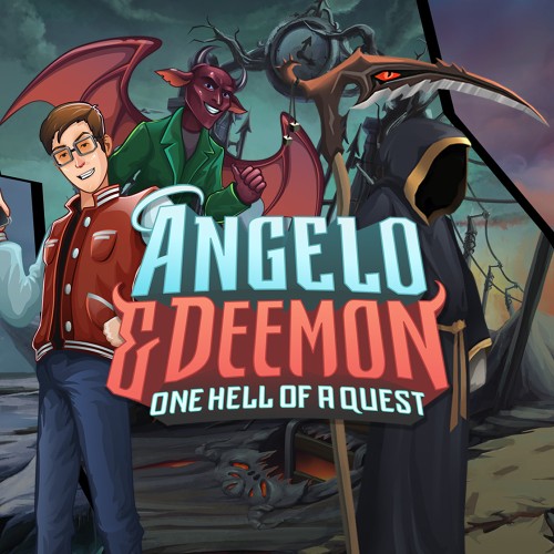 Angelo and Deemon: One Hell of a Quest switch box art