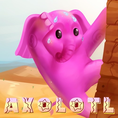 Axolotl switch box art