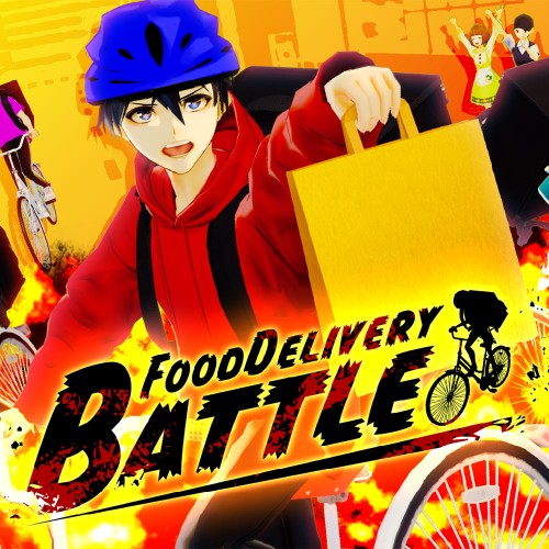 Food Delivery Battle switch box art