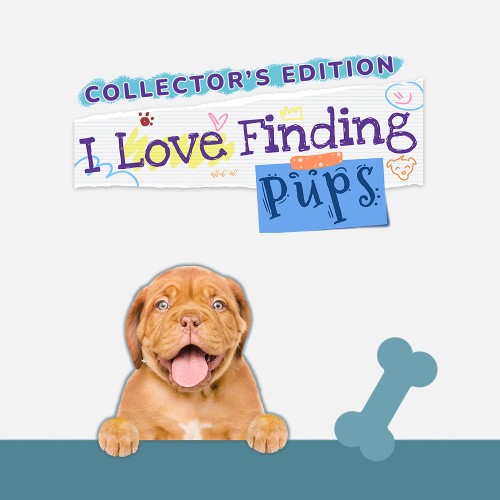 I Love Finding Pups! - Collector's Edition switch box art