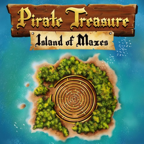 Pirate Treasure: Island of Mazes switch box art