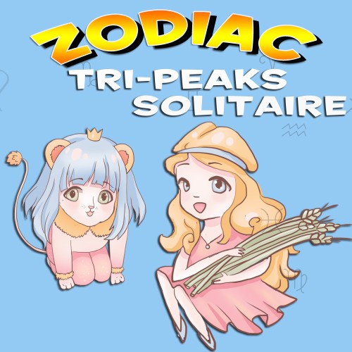 Zodiac Tri Peaks Solitaire switch box art