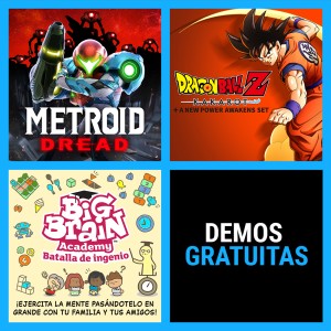 ¡Probad gratis Metroid Dread, Big Brain Academy: Batalla de ingenio y muchos juegos más para Nintendo Switch!