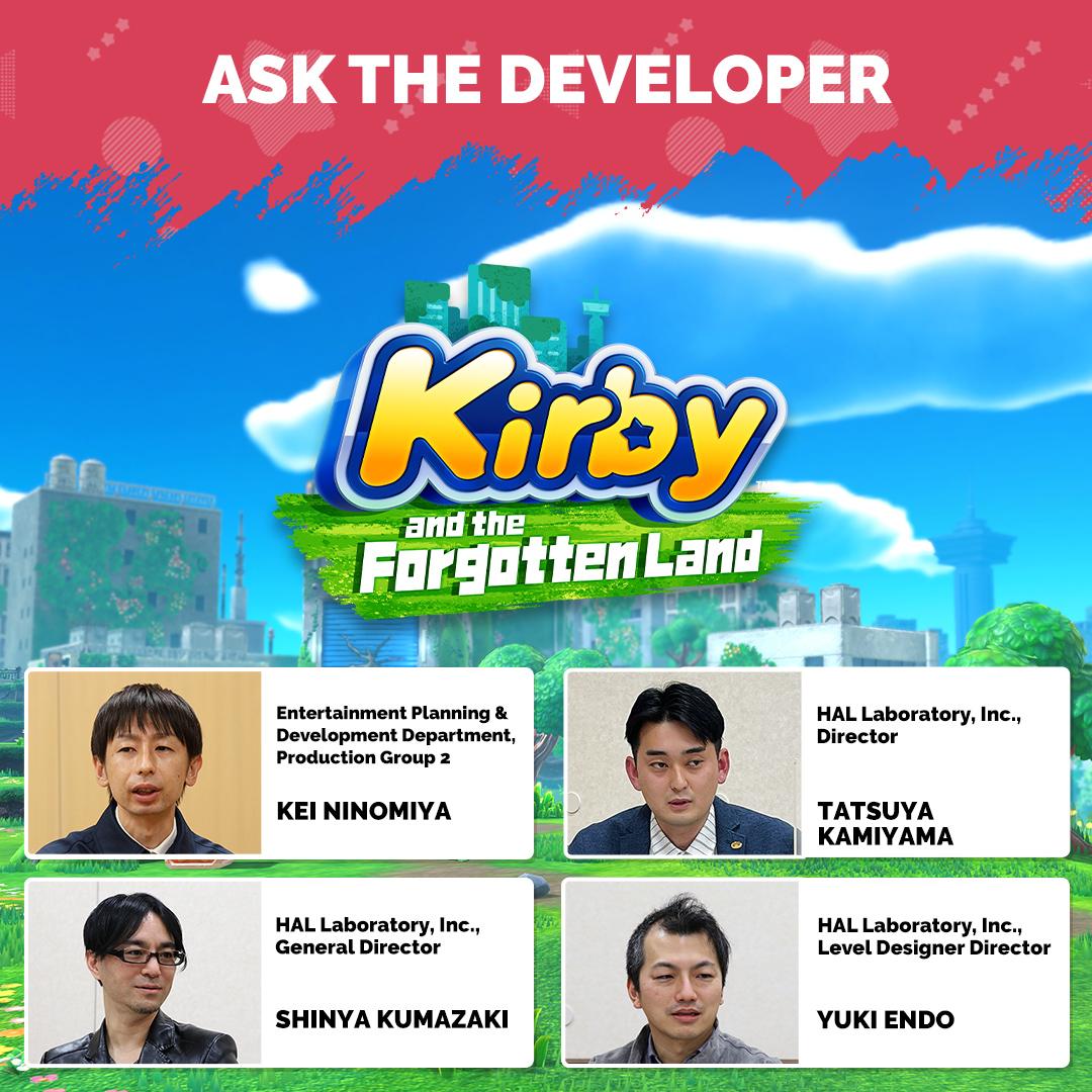 Ask the Developer Vol. 4, Kirby and the Forgotten Land