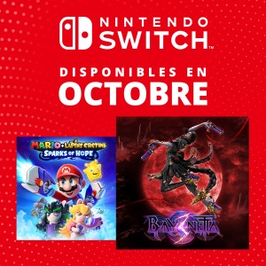 Jeux Nintendo Switch à venir - octobre 2022