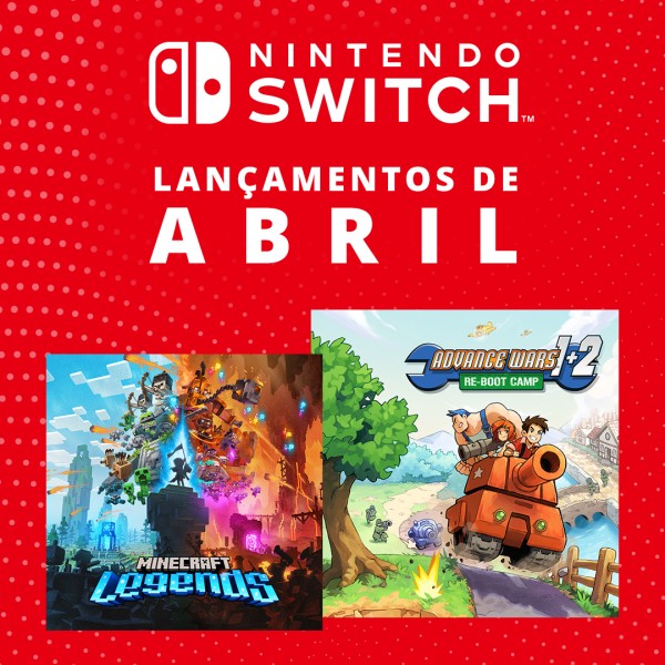 Descobre os jogos que chegarão à Nintendo Switch este mês – abril de 2023!