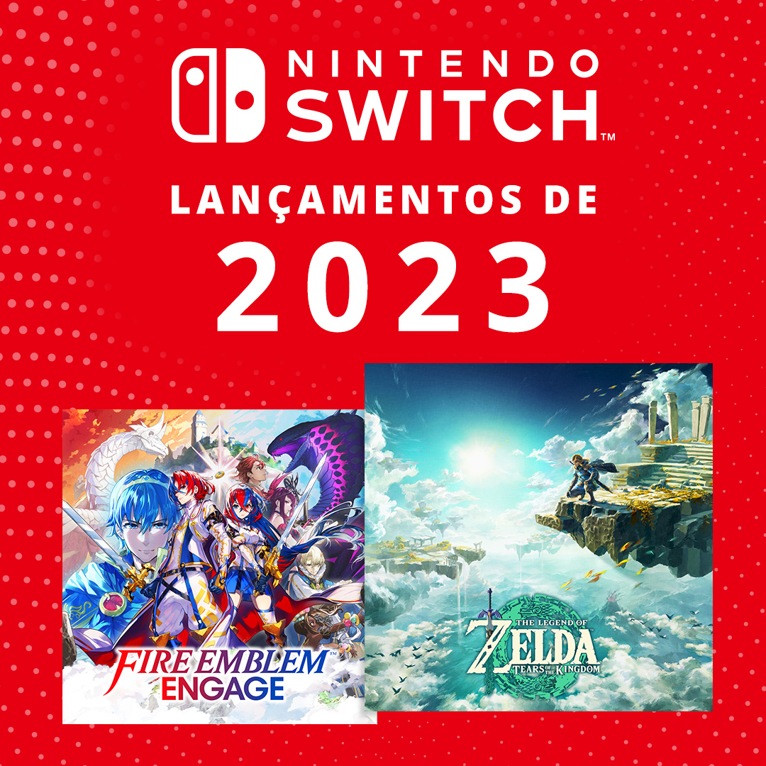 Descobre os jogos que chegarão à Nintendo Switch em 2023!