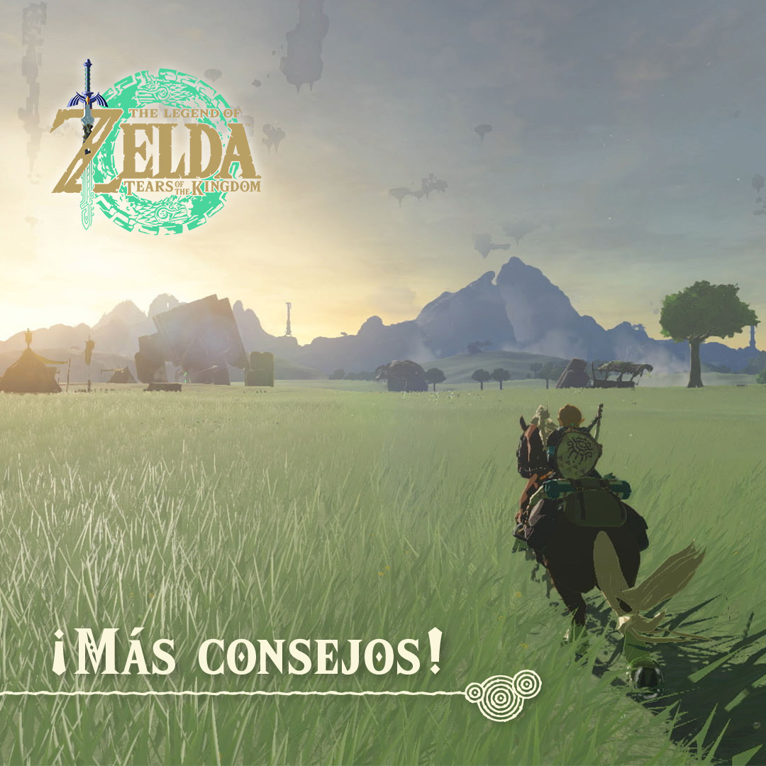 ¡Aquí tienes más consejos para tus aventuras en The Legend of Zelda: Tears of the Kingdom!