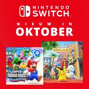 Super Mario Bros. Wonder, Detective Pikachu Returns, Sonic Superstars en meer komen deze maand naar de Nintendo Switch!