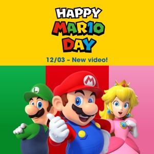 Celebrate MAR10 Day with Mario and friends